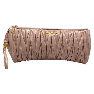 Miu Miu miumiu Matelasse Clutch Bag